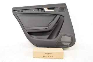Audi A5 8T 12- Door panel inside HL rear left black soul imitation leather Sportback