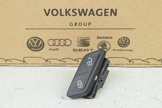 VW Golf 7 1K 12-15 Central locking switch ZV black ORIGINAL