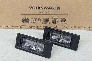 VW Tiguan 2 AD 16- License plate light SET ORINAL LED left + right