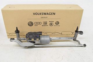 VW Golf 7 Var 14- Wiper Linkage + Wiper Motor Front BOSCH ORIGINAL