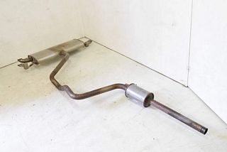 VW Golf 7 1K 12-15 Exhaust rear silencer + front silencer ORIGINAL 55tkm 1.2TSI