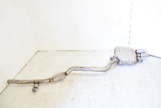 Audi A5 8T 12- Exhaust rear silencer + middle silencer 2.0TDI exhaust pipe ORIGINAL