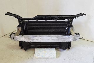 Audi A4 8K B8 07-12 Front mask lock carrier radiator fan motor impact absorber SET ORIGINAL