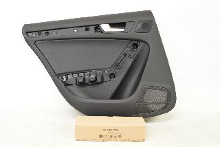 Audi A5 8T 12- Door door panel inside HR rear right imitation leather WFA black