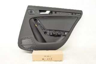 Audi A5 8T 12- Door door panel inside HL rear left imitation leather WFA black