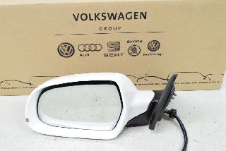 Audi A5 8T 07-12 Outside mirror mirror electric VL left foldable, dimming memory LY9C ORIGINAL