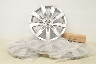 VW T-Roc A1 17- Decorative cap Decorative cover wheel cap 17" silver/chrome/black ORIGINAL SET 4x pieces