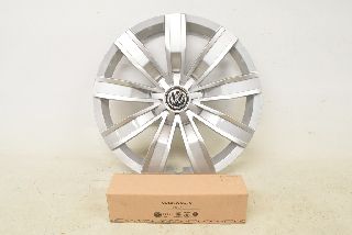 VW Golf 7 Sportsvan 14- Decorative cap Decorative cover wheel cap 17" silver/chrome/black ORIGINAL 1 piece