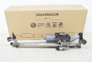 VW Golf 7 1K 12-15 Wiper linkage + wiper motor front ORIGINAL Bosch