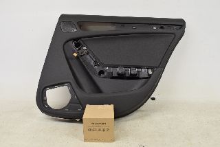 Audi A5 8T 12- Door door panel interior HR rear right LEATHER WFA black ORIGINAL