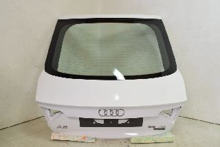 Audi A5 8T 07-12 Tailgate boot lid Sportback rear window LY9C Ibis white ORIGINAL