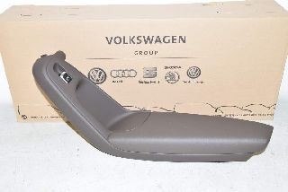 Audi A4 8K B8 12-15 Door handle handle inside HR rear right MOOR BROWN plastic