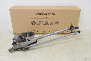 Audi A4 8W B9 16- Wiper linkage + wiper motor front Bosch left-hand drive ORIGINAL