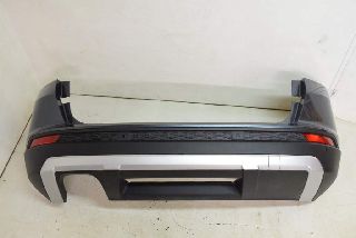 Seat Ateca KH 16- Rear bumper with 6x PDC parking steering system metal grey LF7Y ORIGINAL