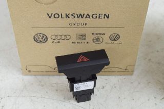 Seat Leon 5F 14- Switch hazard warning switch black ORIGINAL