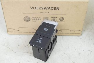 VW T-Roc A1 17- Switch handbrake electromechanical with Autohold chrome black ORIGINAL