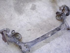 VW Polo 9N 02-05 Rear axle complete disc brake