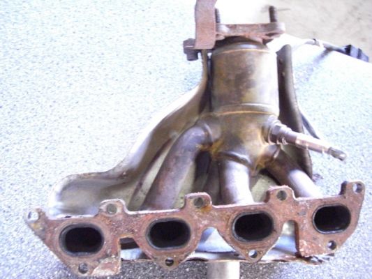 VW Polo 9N 02-05 Catalyst cat exhaust manifold