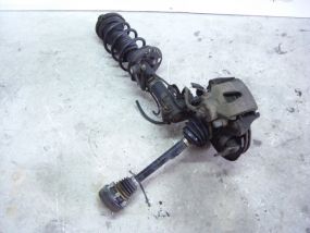 VW Polo 9N 02-05 Steering knuckle front left complete with shock absorber