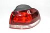 VW Golf 6 1K 08-12 Tail light tail light tail light HR outside darkened cherry red