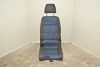 VW Touran 1T 03-10 Rear left seat fabric anthracite/light blue WNZ