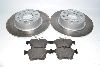 VW Golf 7 Sportsvan 14- Brake HL + HR + Brake Pad Set ATE 272x10 5x112