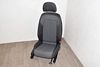 Audi Q2 GA 16- Seat passenger seat right front fabric heater black/petrol grey cos