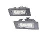 Audi A1 8X 10-14 License plate lighting SET Left + Right LED