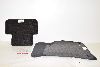 Audi A4 8K B8 12-15 Floor mats Floor mats SET front + rear original Audi black QA5