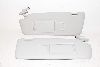 Audi A5 8T 12- Sun visor with mirror on the right and left lunar silver FT9 - South Korea