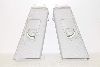Audi A5 8T 12- Covering B pillar left + right above SET moon silver TB9