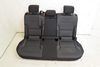 VW Golf 7 1K 12-15 Rear bench seat with backrests in AZY fabric, titanium black/swing