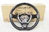 VW Passat 3G B8 14- Steering wheel leather black/glossy chrome ORIGINAL TOP